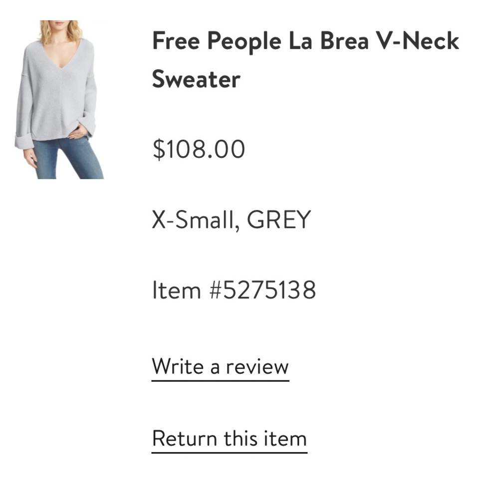 Free People sweater - Picture 4 of 6